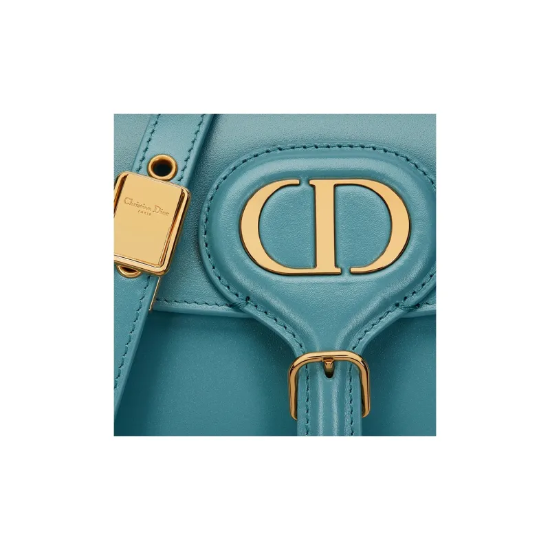 DIOR Bobby Smooth Cow Leather Handbag, Shoulder Bag, Crossbody Bag Women's Sky Blue-6