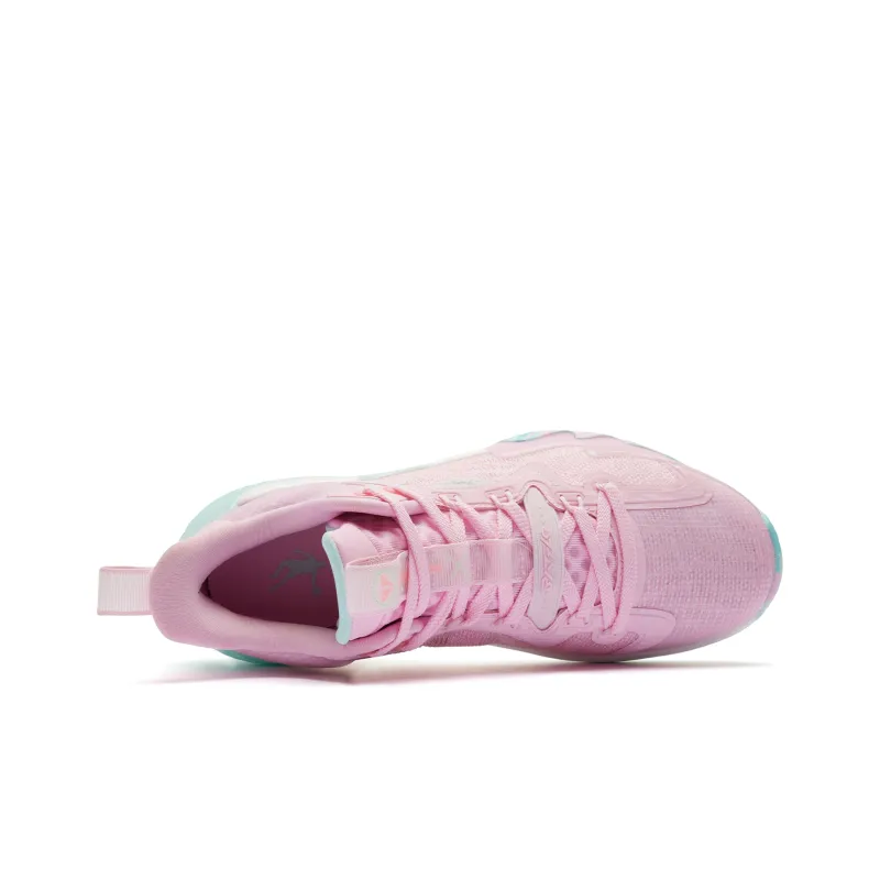 QIAODAN Poison Tooth Pro SE Basketball Shoes Men Low Top Pink-3