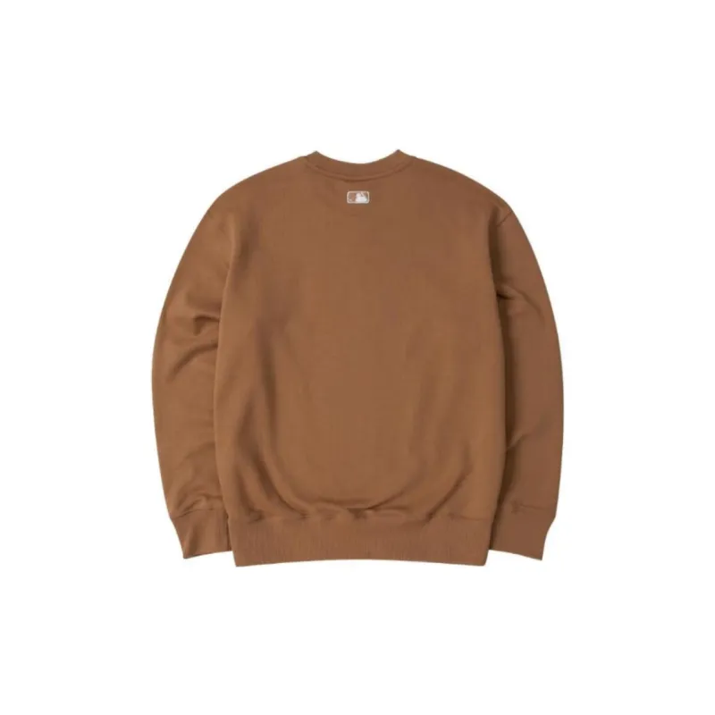 MLB Boston Red Sox Sweatshirt Unisex Dark Beige-1