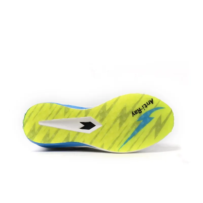 Against the grain Running Shoes Unisex Low Top White/Teal-3