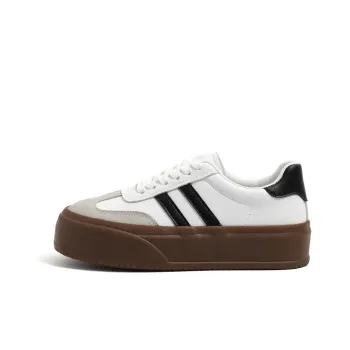 HUANQIU Warm Slip-Resistant Low-Top Skateboard Shoes Women's
