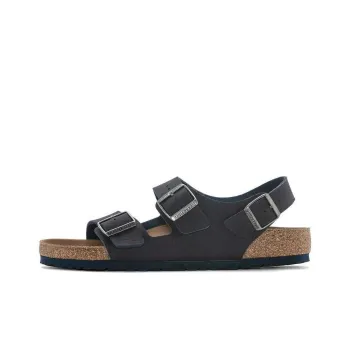 Birkenstock Milano Vegan Beach Sandals Men's Indigo Regular