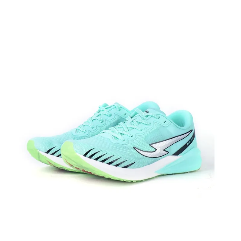 Against the grain Running Shoes Unisex Low Top White/Teal-6