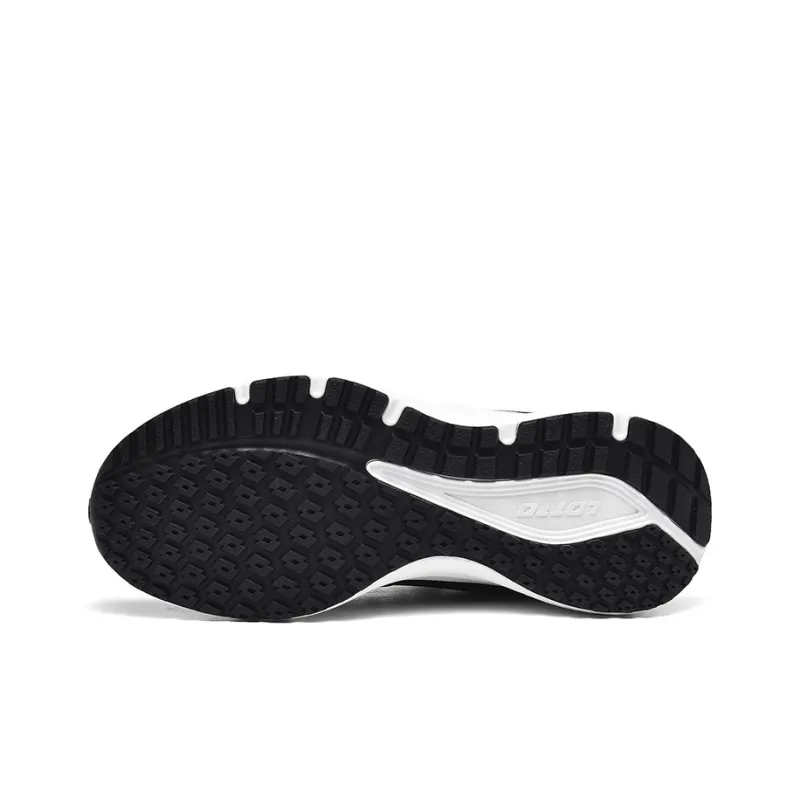LOTTO Low Top Running Shoes Men's Black-5