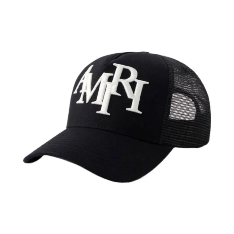 AMIRI Staggered Logo Trucker-0