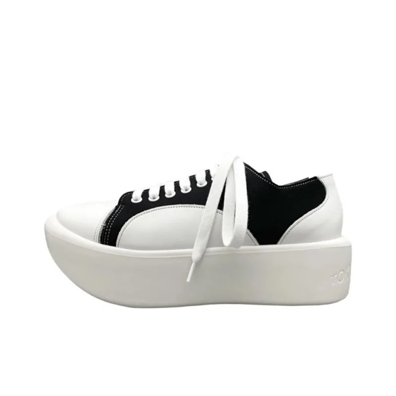 Tokyo Bopper Low-Top Skateboard Shoes Women's White Black-0