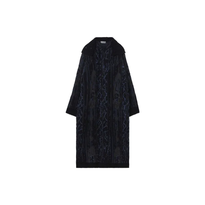 Yohji Yamamoto Contrasting-trim Wool-blend Jumper-2