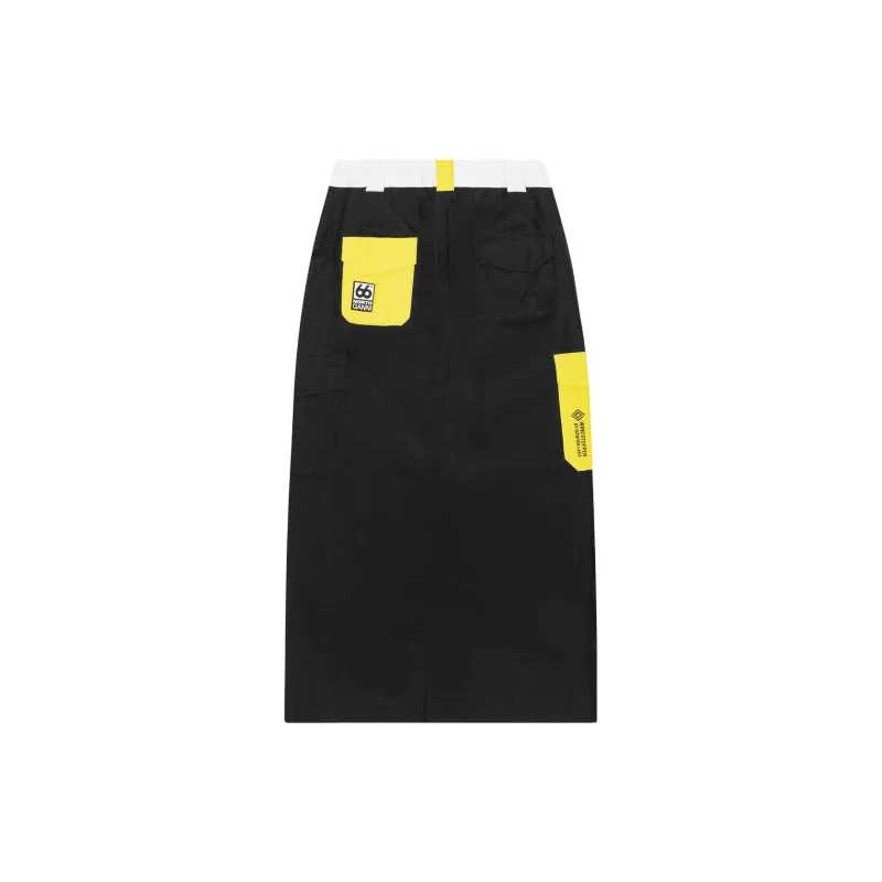 66°north X GANNI X 66°NORTH Casual Long Skirts Women's Black-1