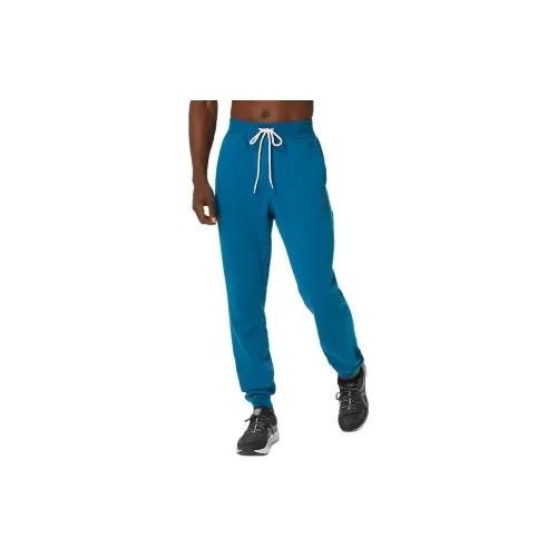 Asics SUNDAY SANA Knitted Sweatpants Men Deep Sea Cyan