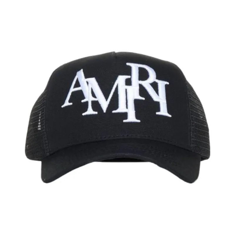 AMIRI Staggered Logo Trucker-1