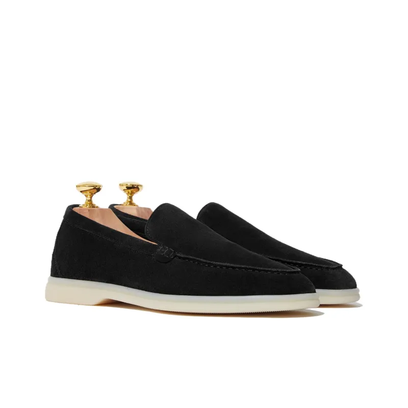 SCAROSSO Ludovica Almond Toe Loafers Women's-2