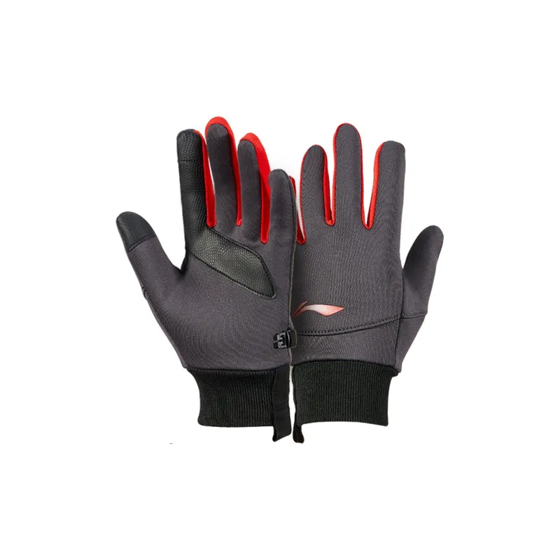 LiNing Fitness Gloves Protective Wear-Resistant Warm Palm Protection Slip-Resistant-2