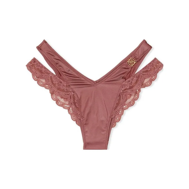 Victoria's Secret Underpants Women's 1 Pack Vintage Rose-0