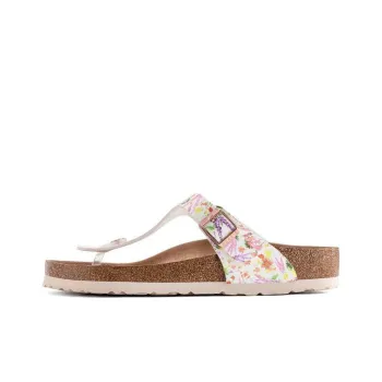 Birkenstock Gizeh Vegan Abrasion Resistant Slip Resistant Flip Flops Women's Multicolor Narrow