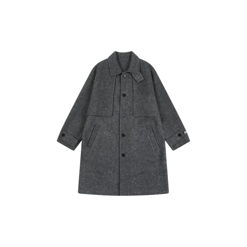 EARL JOEL Coats Unisex Premium Gray-0