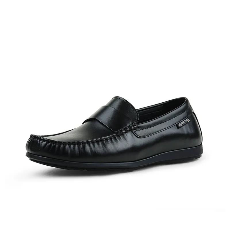 MEPHISTO Loafers Men Low Top Black/Dark Brown-1