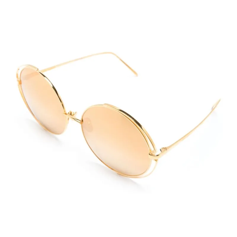 Linda Farrow Farah C1 Round-frame Sunglasses-0