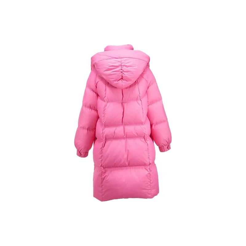 XIANGYING Down Jackets Women's Plum Red-1