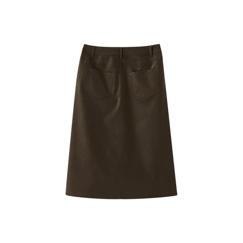SOLWEIGE Casual Long Skirts Women's-4