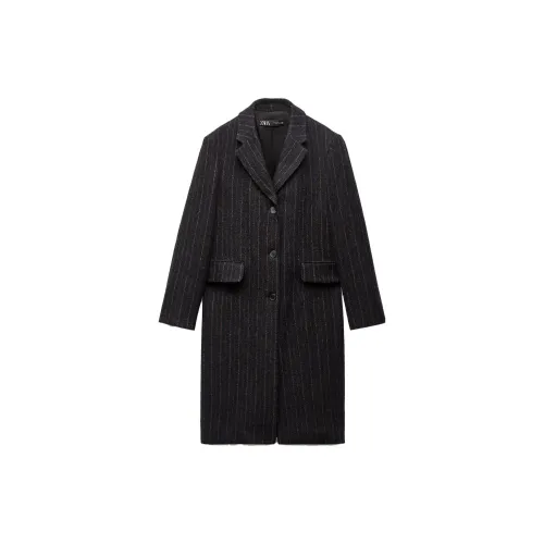 ZARA Coats Women's Black