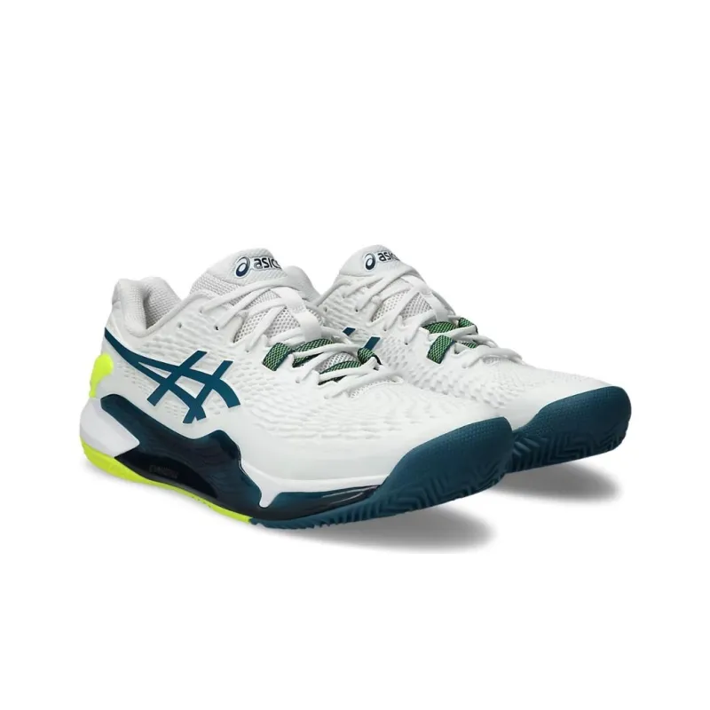 Asics GEL Resolution 9 Clay 'White Restful Teal'-2