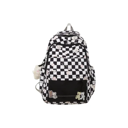 ResNonverba Nylon Laptop Backpack Regular Women's Black/Blue/Green/Purple/Pink/Khaki/Blue