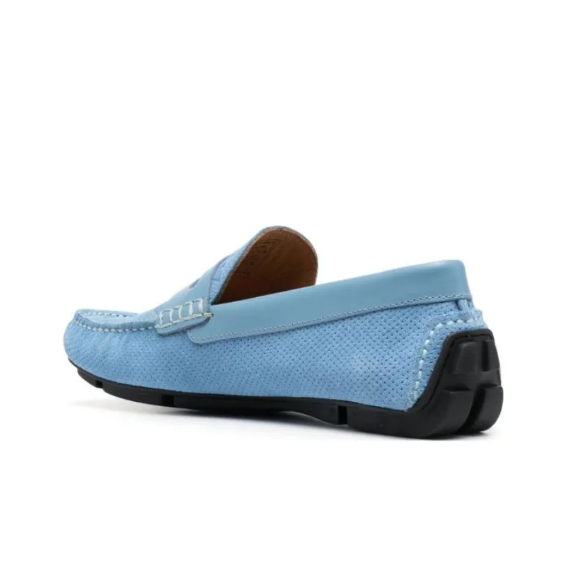 EMPORIO ARMANI Loafers Men's Light Blue-4