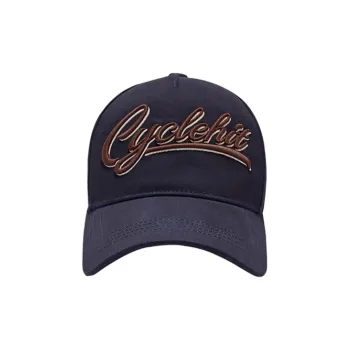 Mizuno Cotton Baseball Caps Unisex Navy Blue