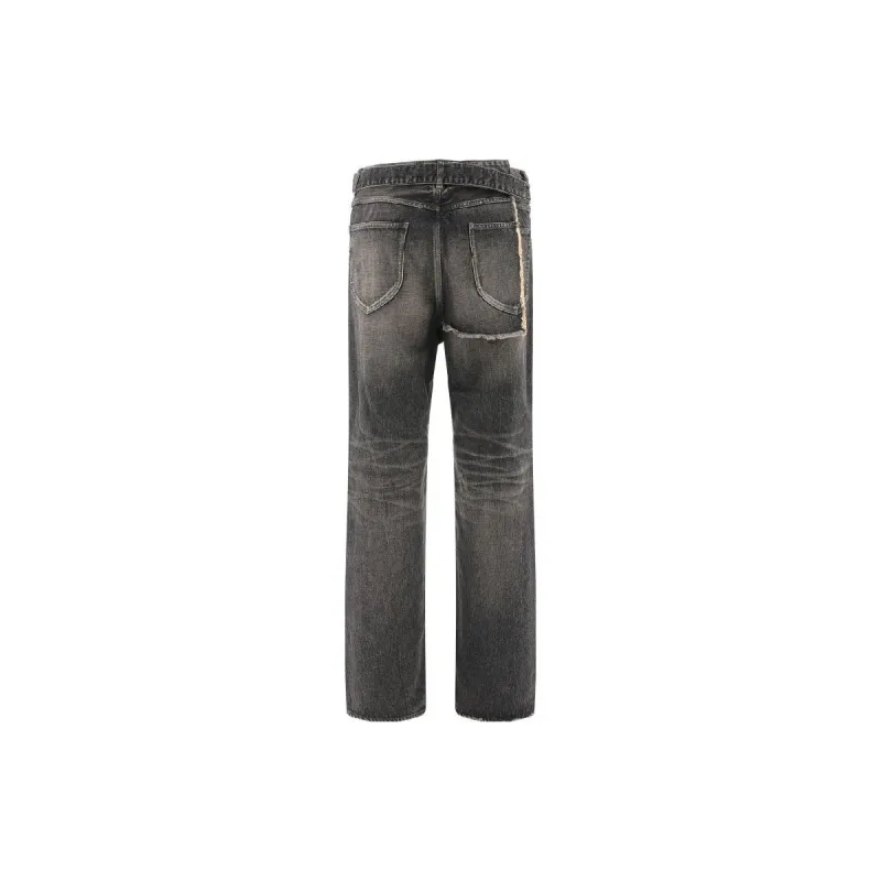 Maison Mihara Yasuhiro Jeans Men's Black-1
