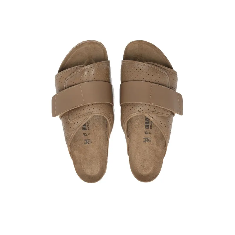 Birkenstock Slide Slippers Men's Softwood Brown Narrow Fit-3