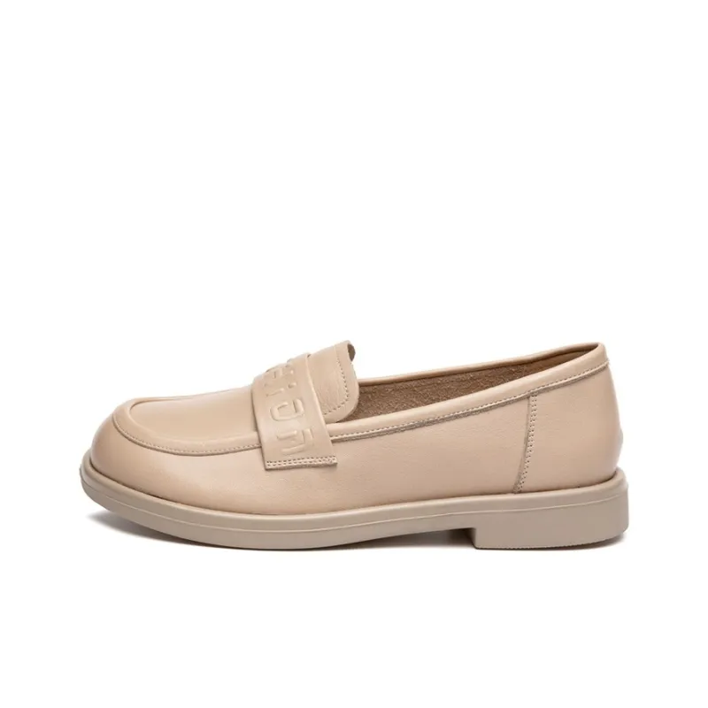 Lady's House Loafers Women's Black/Brown/White-4