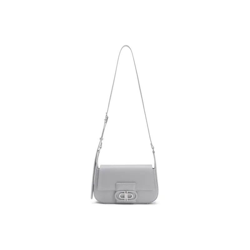PEDRO Icon Series Calfskin Shoulder Bag Shoulder Bag Women's Black/Light Gray/Blue-8