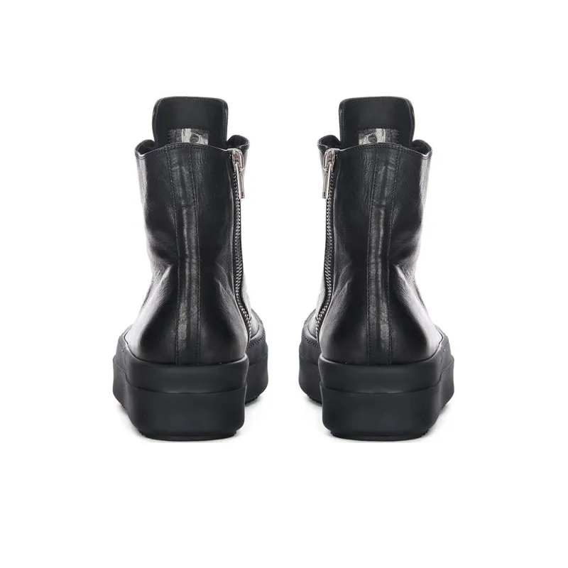 RICK OWENS Luxor Runway Mega Bumper Ramones Black FW23-4