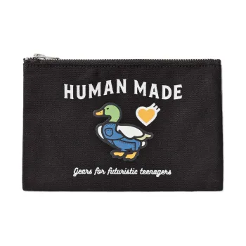 HUMAN MADE 100% Cotton Clutch Regular Unisex Black