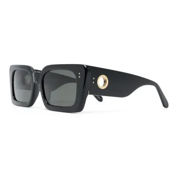 Linda Farrow Nieve Rectangular Frame Sunglasses