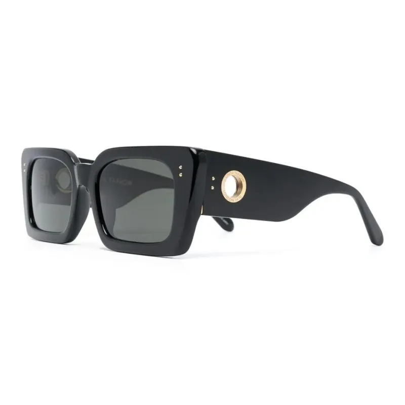 Linda Farrow Nieve Rectangular Frame Sunglasses-0