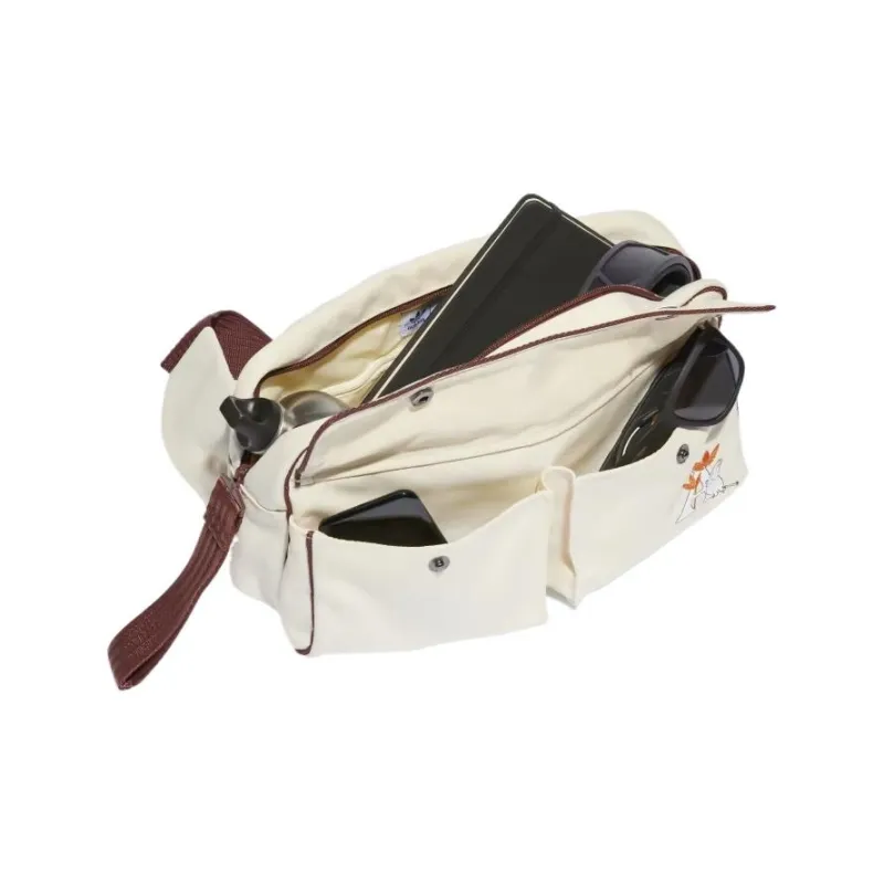 Adidas Moomin Collaboration Recycled Material Fanny Pack Regular Women's Ivory-2