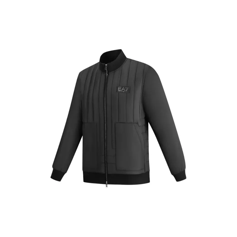 EMPORIO ARMANI EA7 FW23 Puffer Jacket Men's Black-2