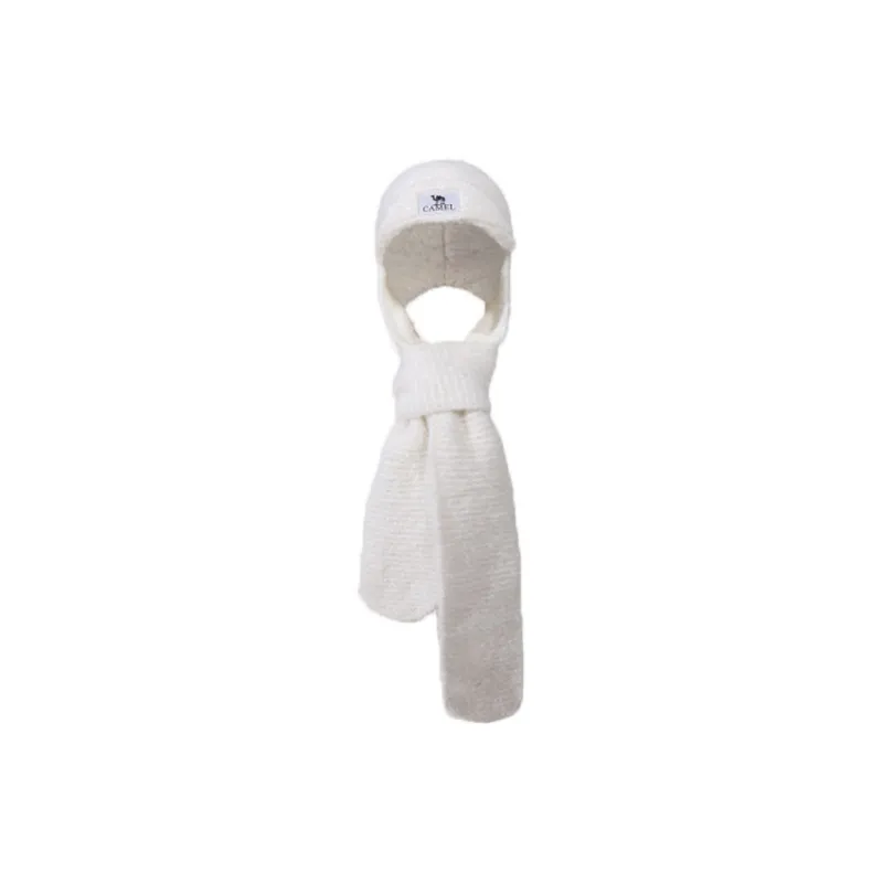 CAMEL Knit Scarves Unisex-0
