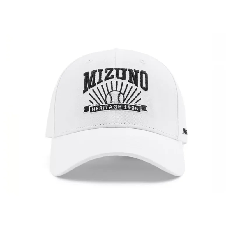 Mizuno Baseball Caps Unisex White-1