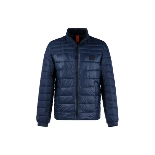 HUGO BOSS Puffer Jackets Men Dark Blue