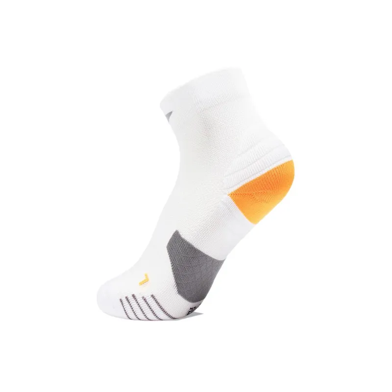 LiNing Running Collection Ankle Socks Unisex 1 Pack Neon Bright Orange-1