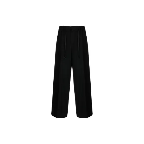 JUUN.J Elasticated-waist Wool Wide-leg Trousers