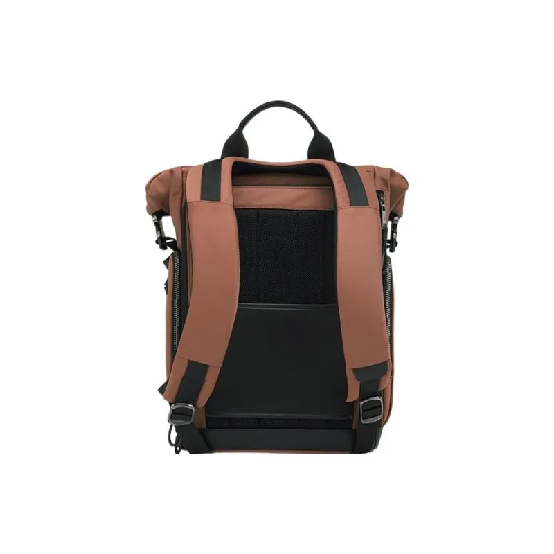 SAMSONITE Fabric Backpack Medium Size Men's Rusty Red-3