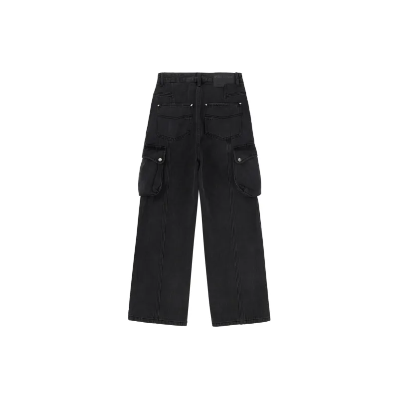 PCLP AW23 Party & Life Series Jeans Unisex Dark Gray-1