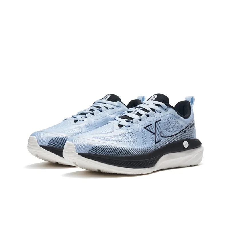 XTEP Cloud DC Anti Slip Wear Resistant Low Top Running Shoes Men's Blue Black-2