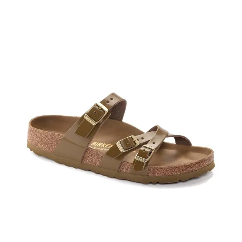 Birkenstock Slide Slippers Women's Green Mud Regular-1