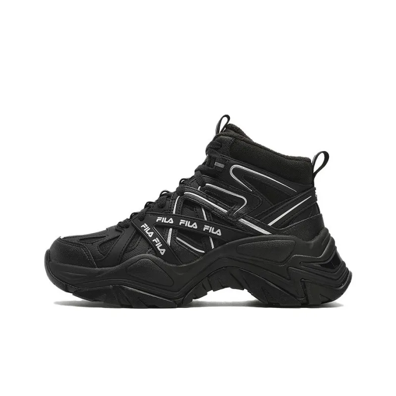 FILA Sofia Low Shoes 'Black Velvet' Women's-0