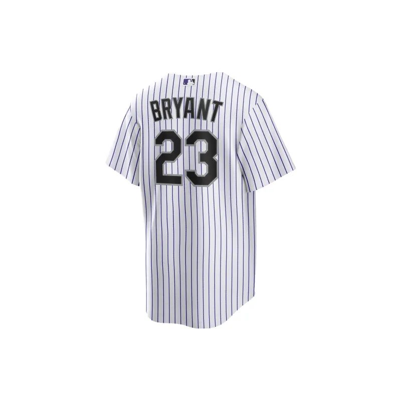 Nike Mlb Colorado Rockies Kris Bryant Men's Replica Baseball Jersey-1