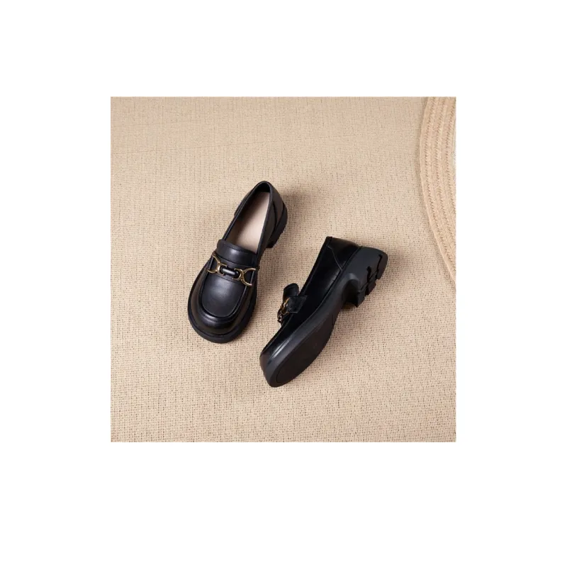 YEDANI Loafers Women's Black Brown-4